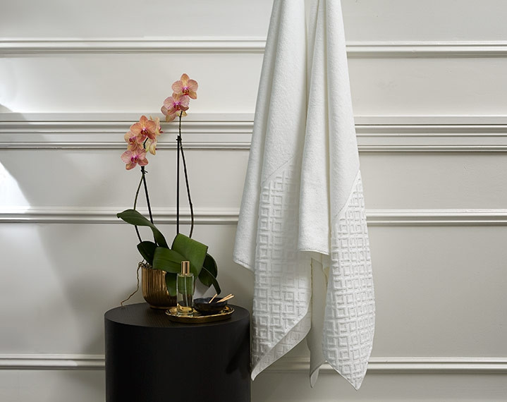 Diamond Bath Sheet St. Regis Boutique Hotel Store