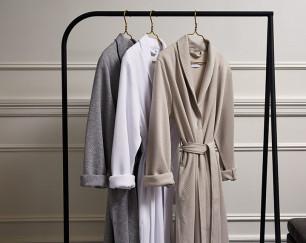 Frette 1860 For St. Regis Diamond Jersey Robe