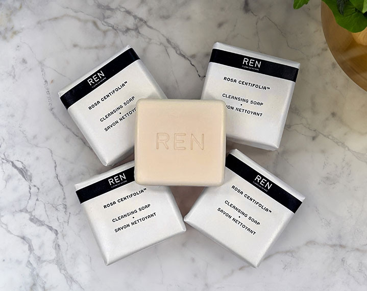 Pastillas de jabón REN